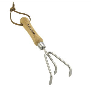 Stainless Steel Hand 3 Prong Cultivator