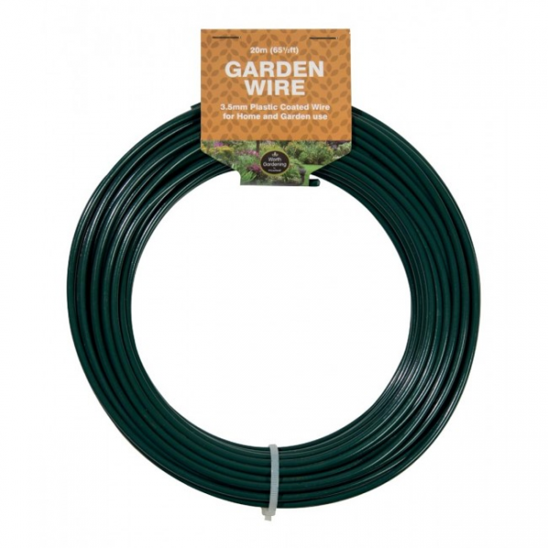20m Garden Wire 3.5mm PVC Coated
