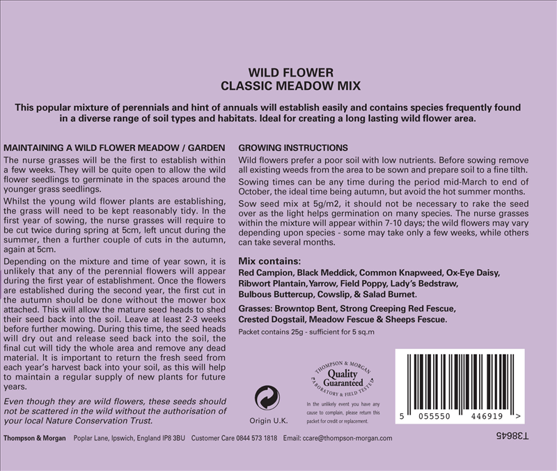 Wild Flower Classic Meadow