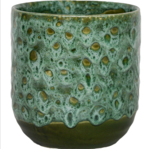Emerald Glaze Planter 13cm