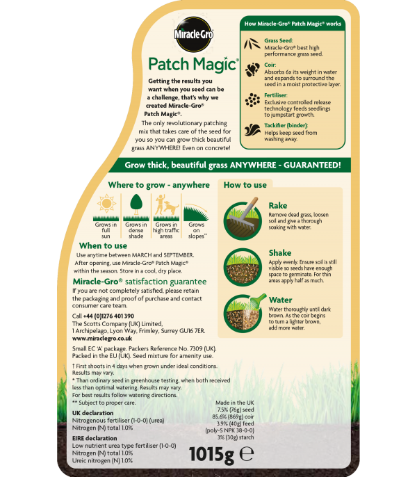Miracle-Gro® Patch Magic Jug