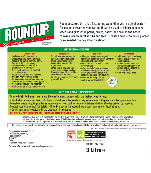 Roundup® Speed Ultra 3L