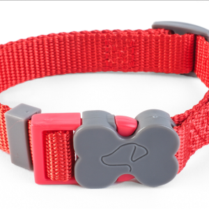 WalkAbout Red Dog Collar - Extra Small