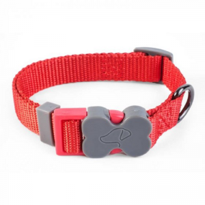 WalkAbout Red Dog Collar - Medium