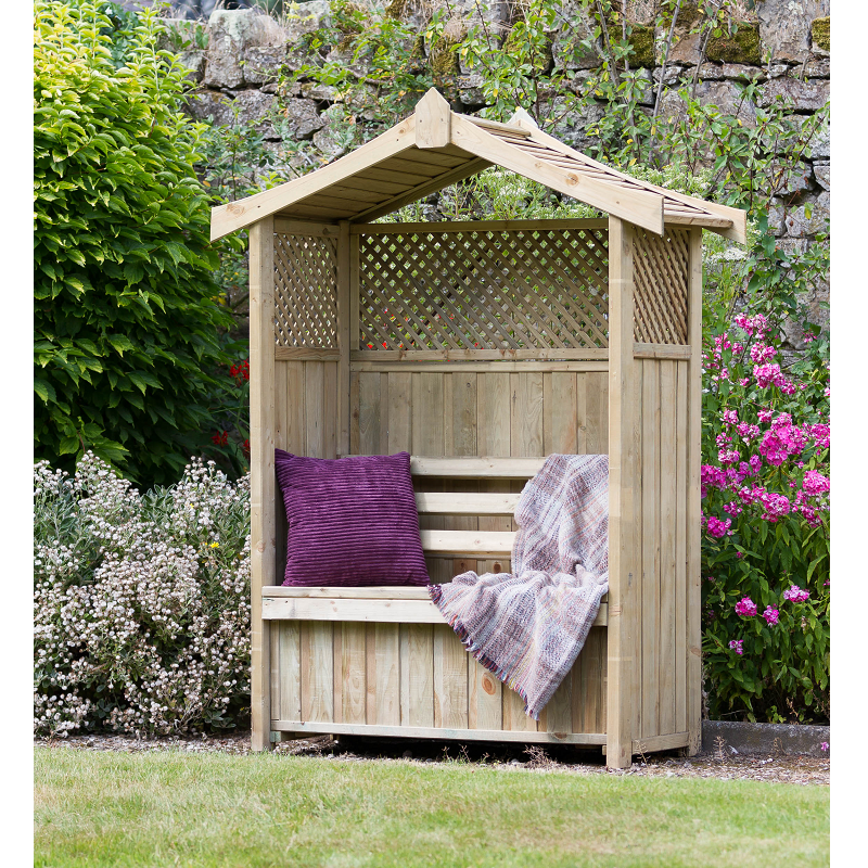 Dorset Arbour With Storage Box