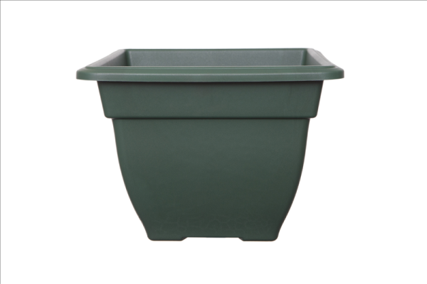 Square Bell Planter Forest Green