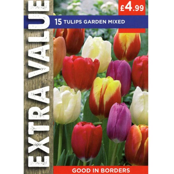 Tulip Garden Mix 15 Bulbs