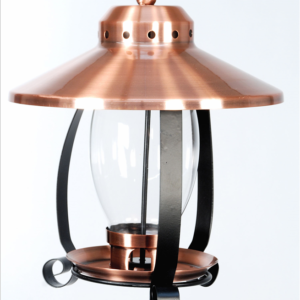 Copper-Finish Lantern Feeder