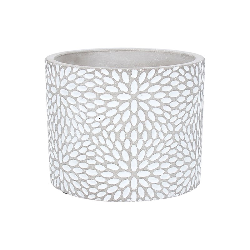 Sunburst Stone Effect Pot