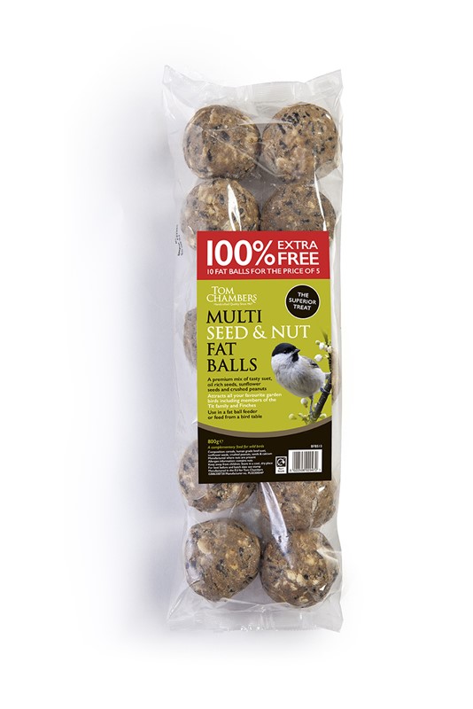 Fat Balls - 10 pk Seed & Nut