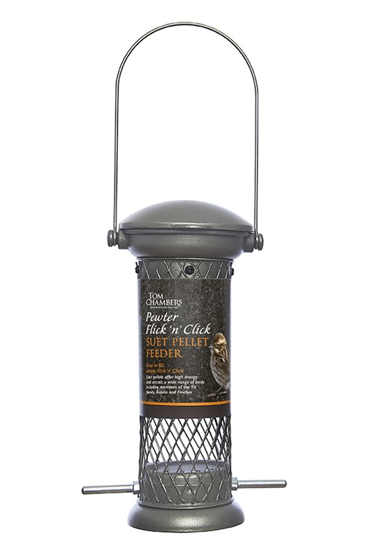 Pewter F&C Suet Pellet Feeder