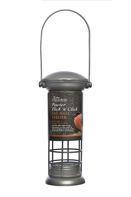 Pewter F&C Fat Ball Feeder