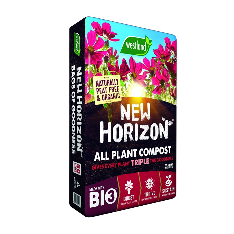 New Horizon All Plant Compost Peat Free 50L