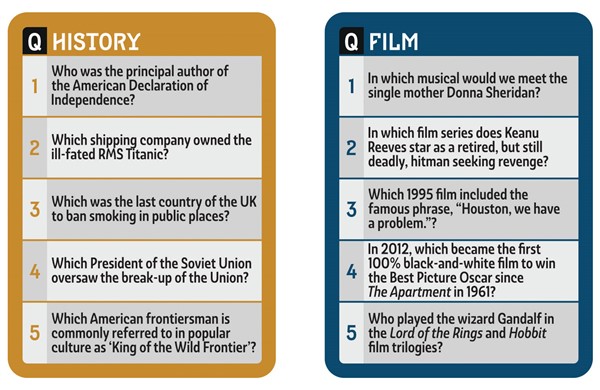 Pub Quiz - The Crown