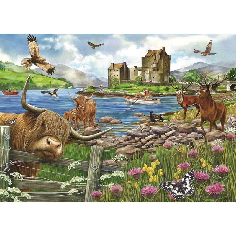 Jigsaw 1000 Piece - The Highlands