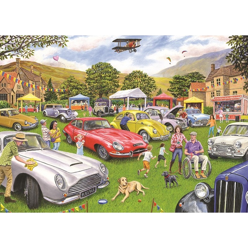 Jigsaw 1000 Piece - Village Motor Show