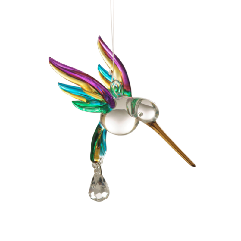 Fantasy Glass Hummingbird Tropical