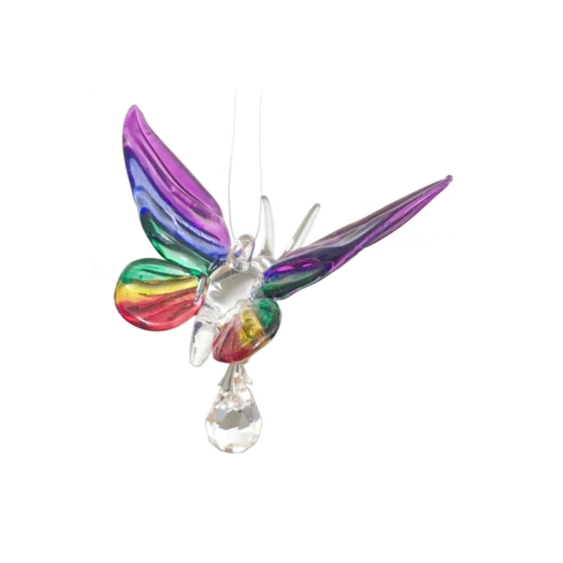 Fantasy Glass Butterfly Rainbow