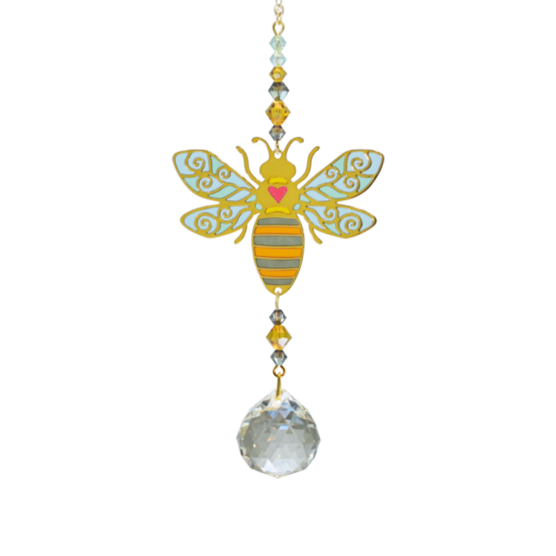 Crystal Dreams Bee Autumn Gold