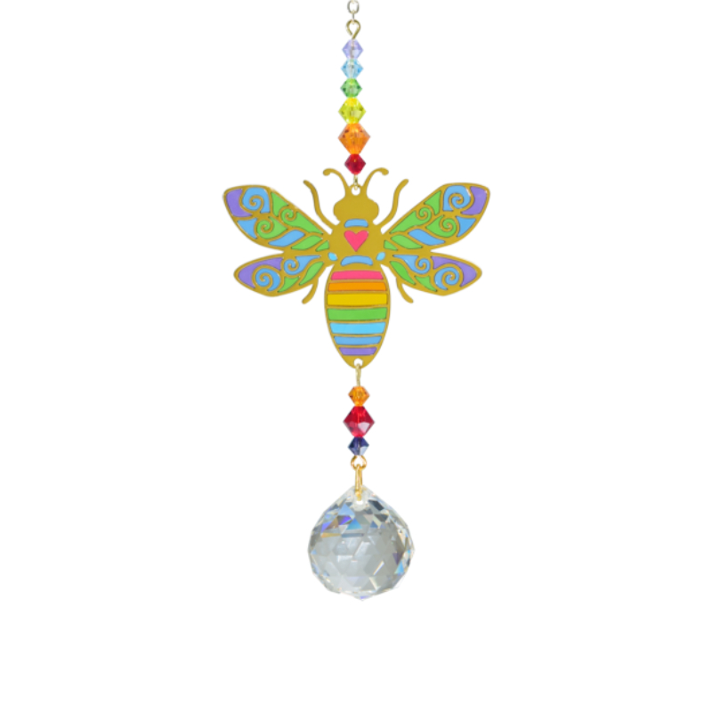 Crystal Dreams Bee Rainbow