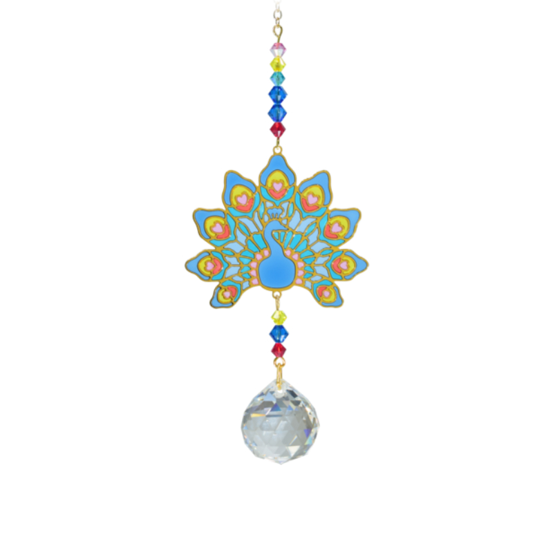 Crystal Dreams Peacock Majestic