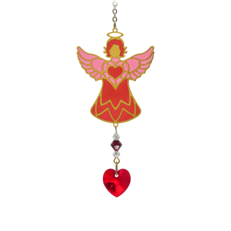 Birthstone Celestial Angel Garnet