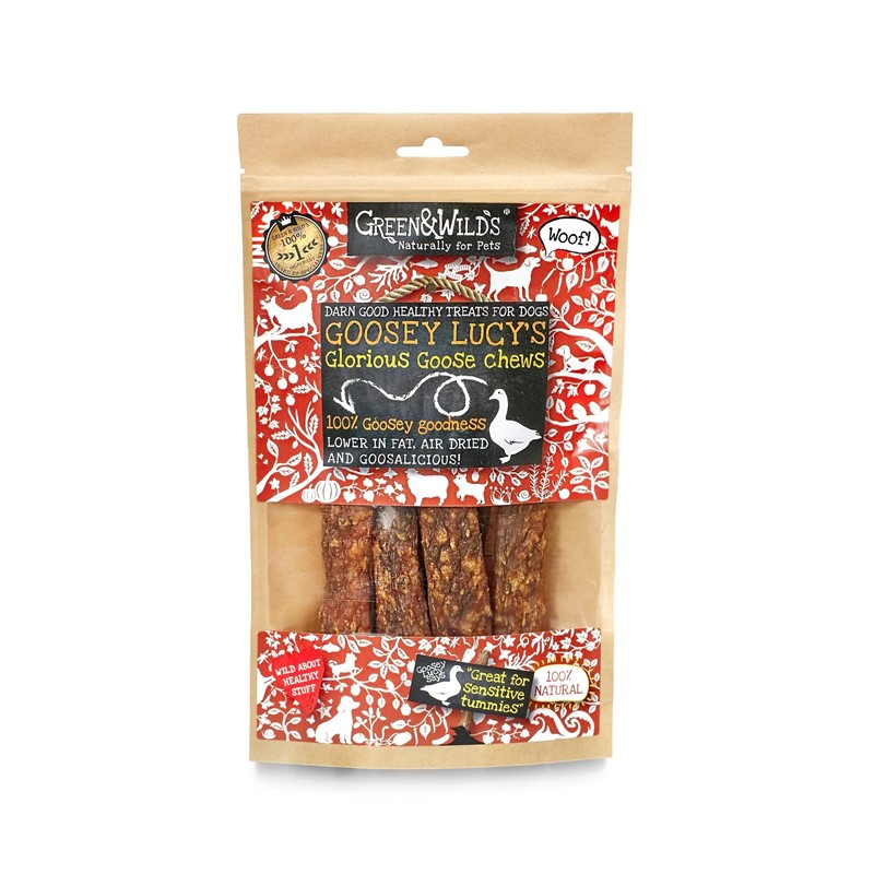 Goosey Lucy's Goose Chews 100g