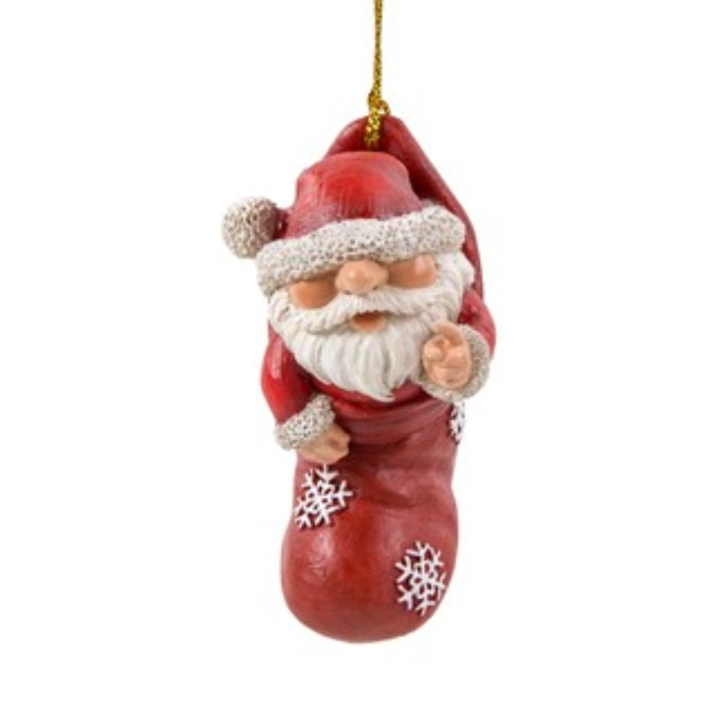 Hanging Stocking Santa