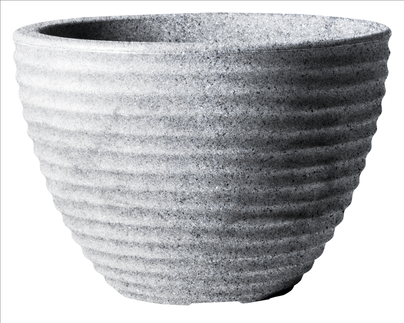 Low Honey Pot 50cm Alpine Grey