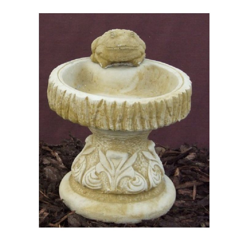 Rustic Birdbath Garden Ornament