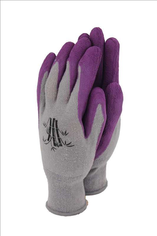 Bamboo Gloves Grape M