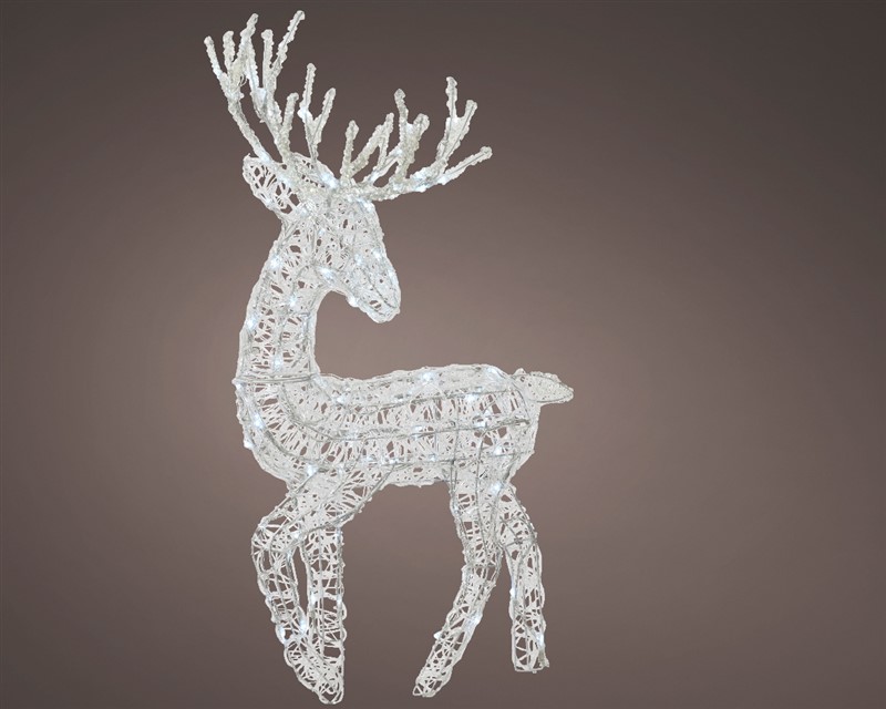 Reindeer 94cm 100 LED Cool White