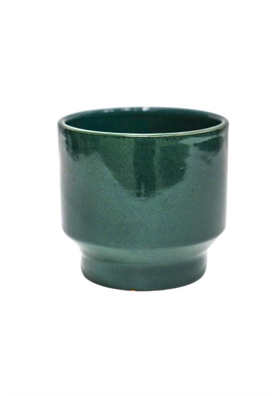 Mia Forest Green Planter