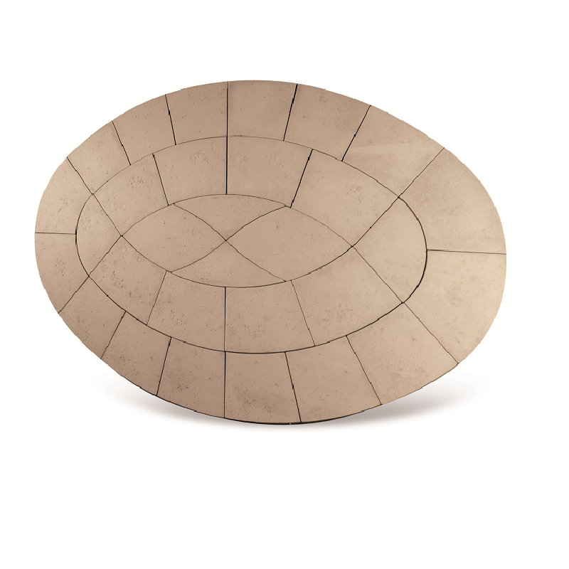 Baroque Oval Kit, Limestone