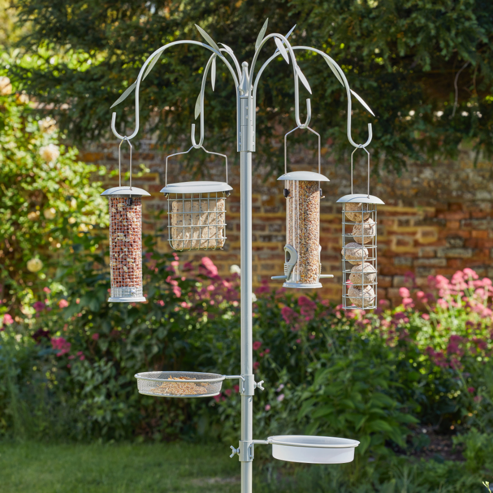 Complete Wild Willow Feeding Station Grey