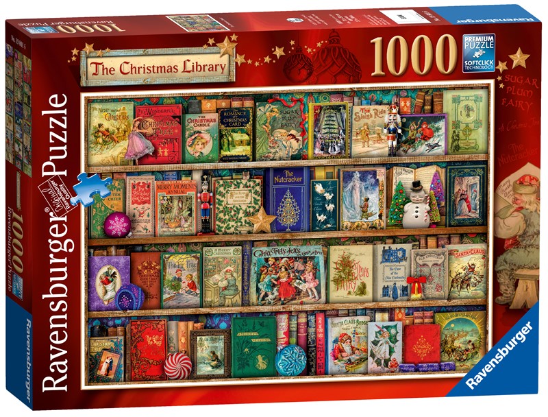 The Christmas Library, 1000pc