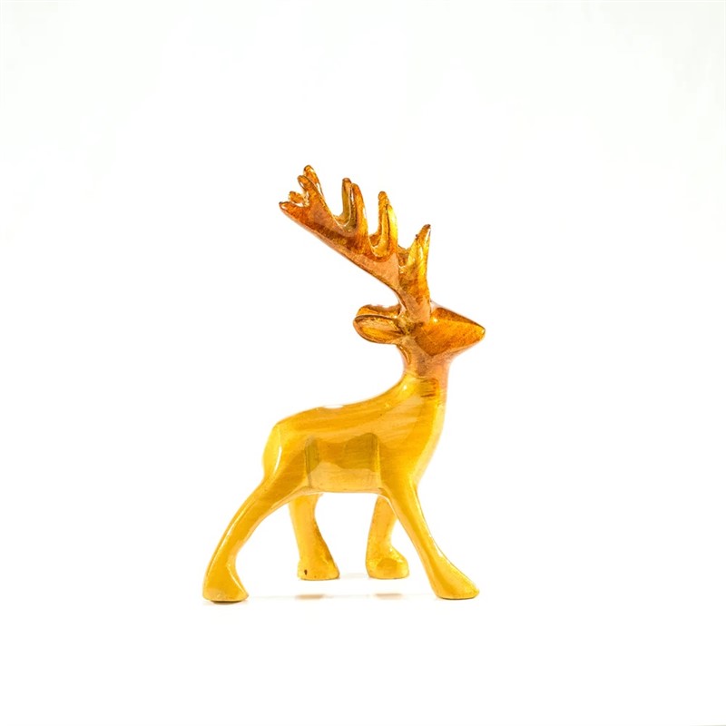 Brushed Gold Stag Large