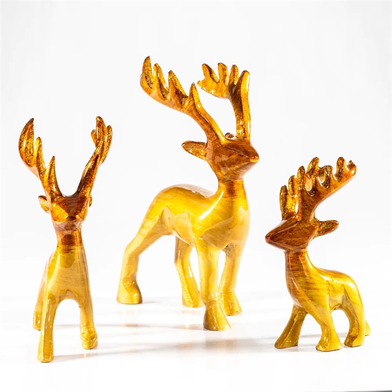 Brushed Gold Stag Large