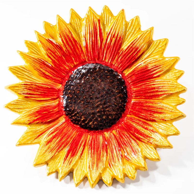 Gold & Red Sunflower