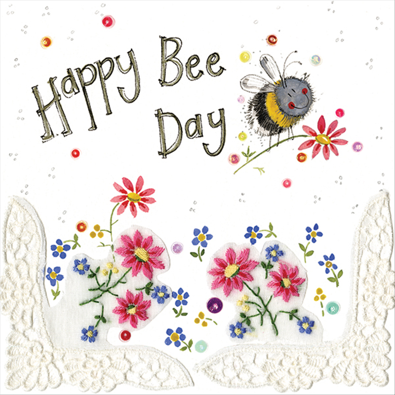 Happy Bee Day Card