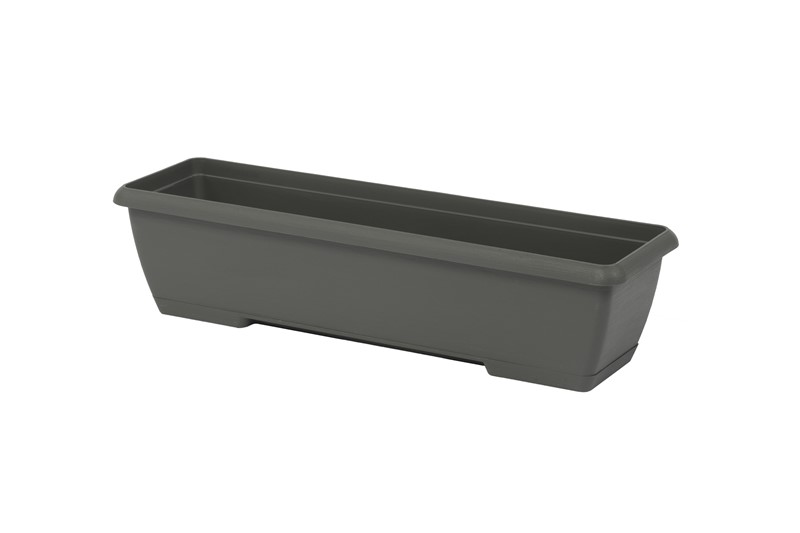 Trough with Saucer Urban Grey 60cm