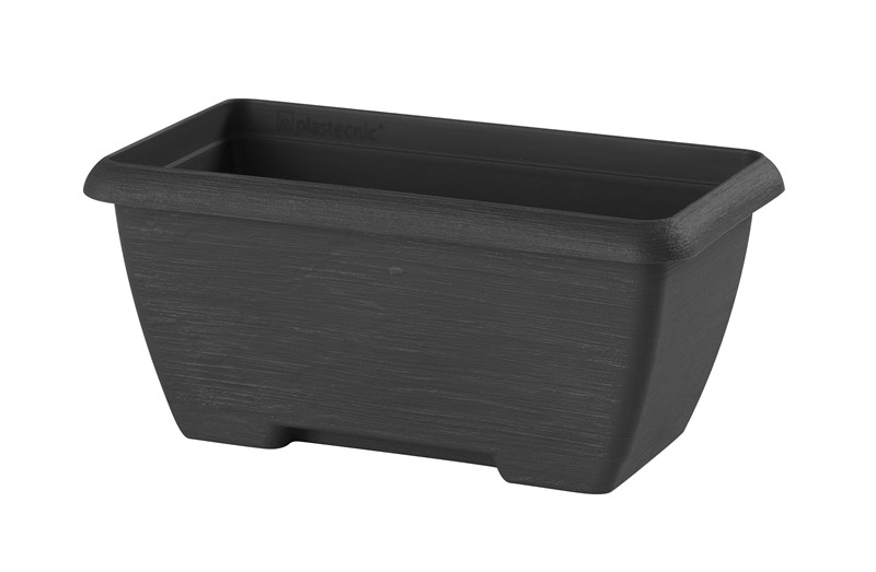 Mini Trough with Saucer Urban Grey 22cm