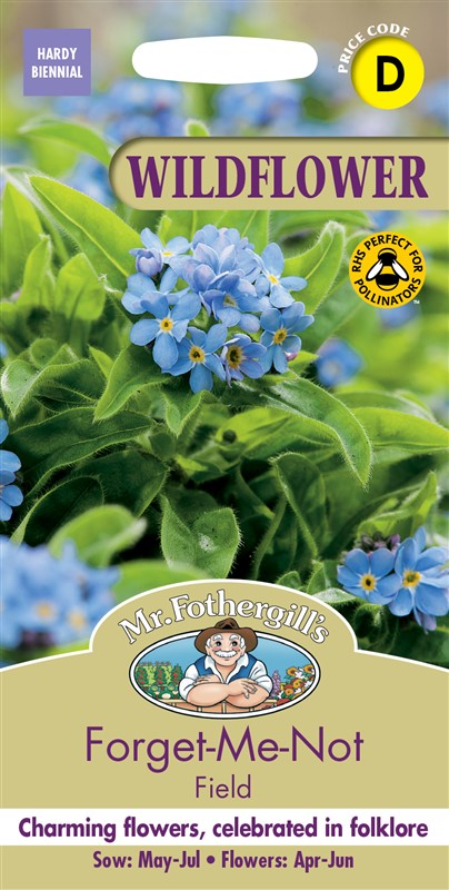 Wildflower Forget Me Not Field