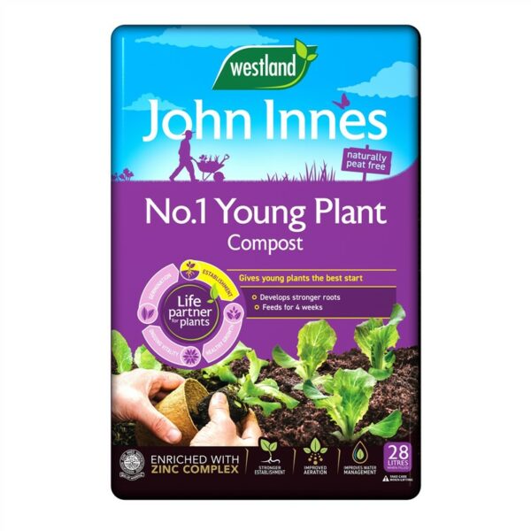 John Innes No.1 Young Plant Peat Free 28L