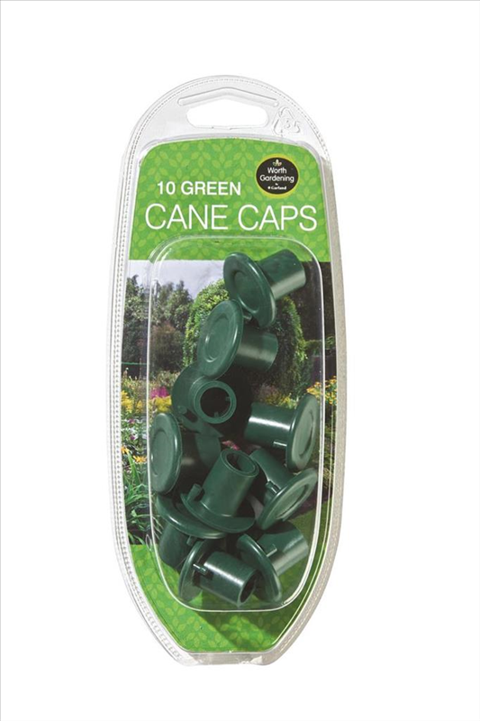 Cane Caps Green Pack of 10