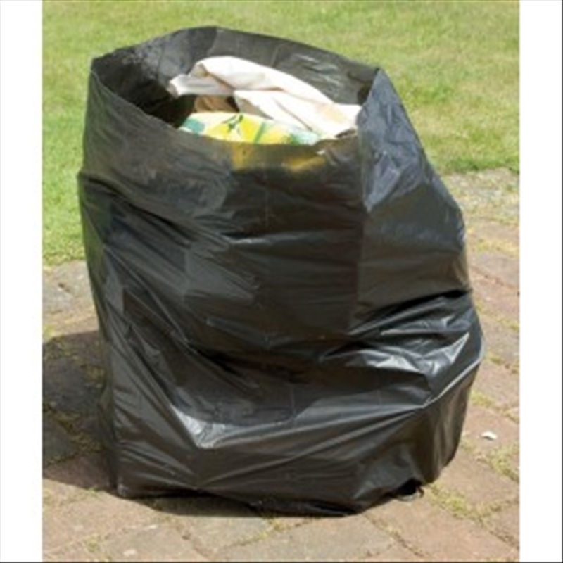 Refuse Sacks Black 55ltr (20 Per Roll)