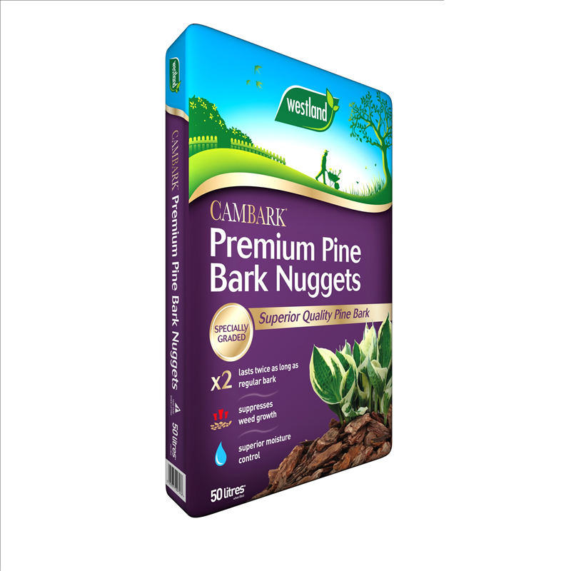Cambark Prem Pine Nuggets 50L