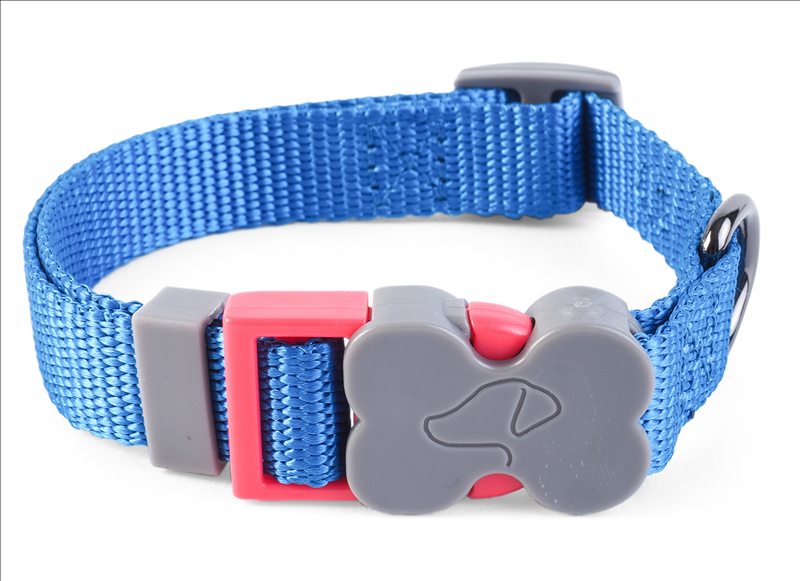 WalkAbout Blue Dog Collar - Extra Small
