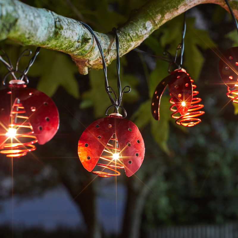 Ladybird Lights String- Set of 10