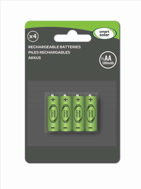 2/3AA 200mAh 4 Pack